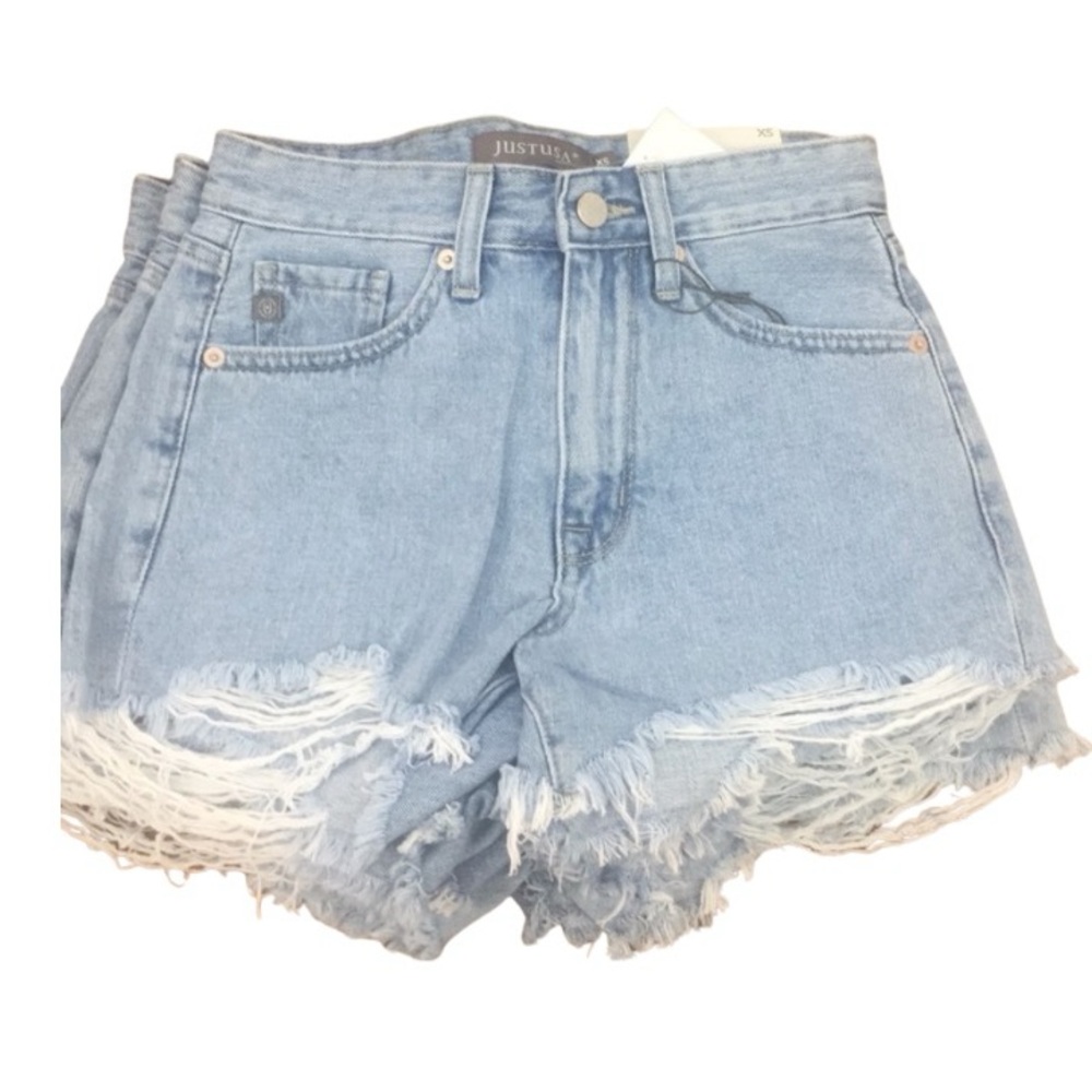 Just USA Light Blue Jean Shorts